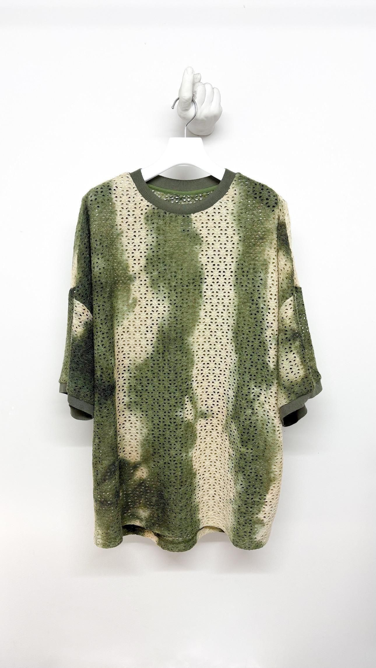 VINTAGE DYED KNITTING T-SHIRT