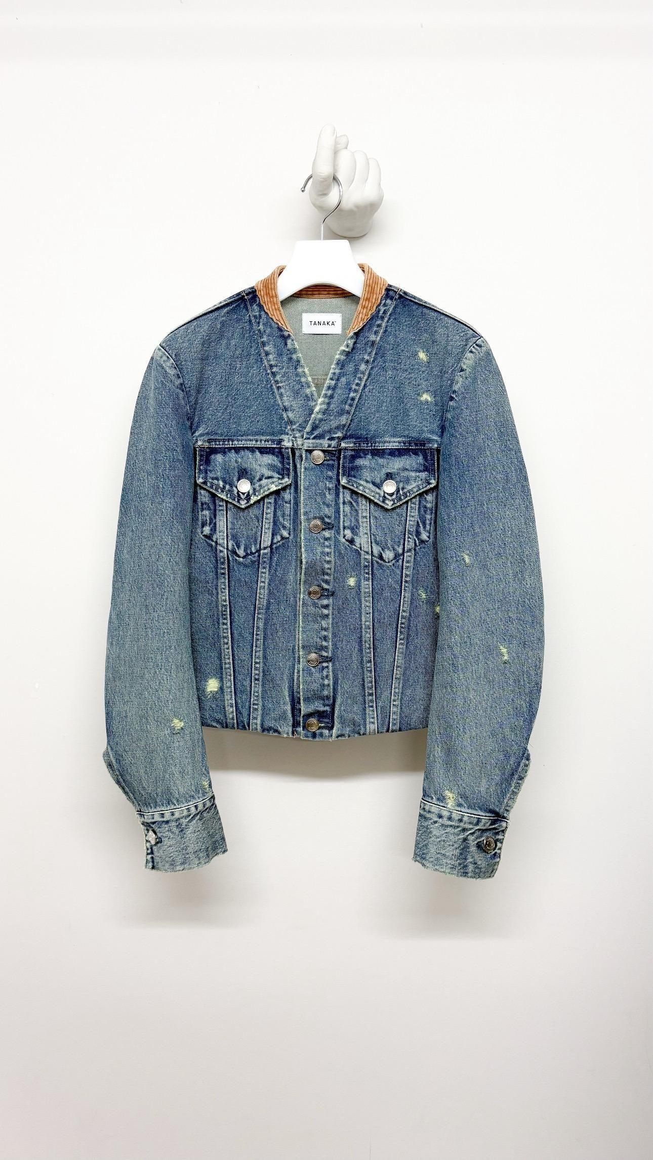 <img class='new_mark_img1' src='https://img.shop-pro.jp/img/new/icons47.gif' style='border:none;display:inline;margin:0px;padding:0px;width:auto;' />NO COLLAR TRUCKER JACKET