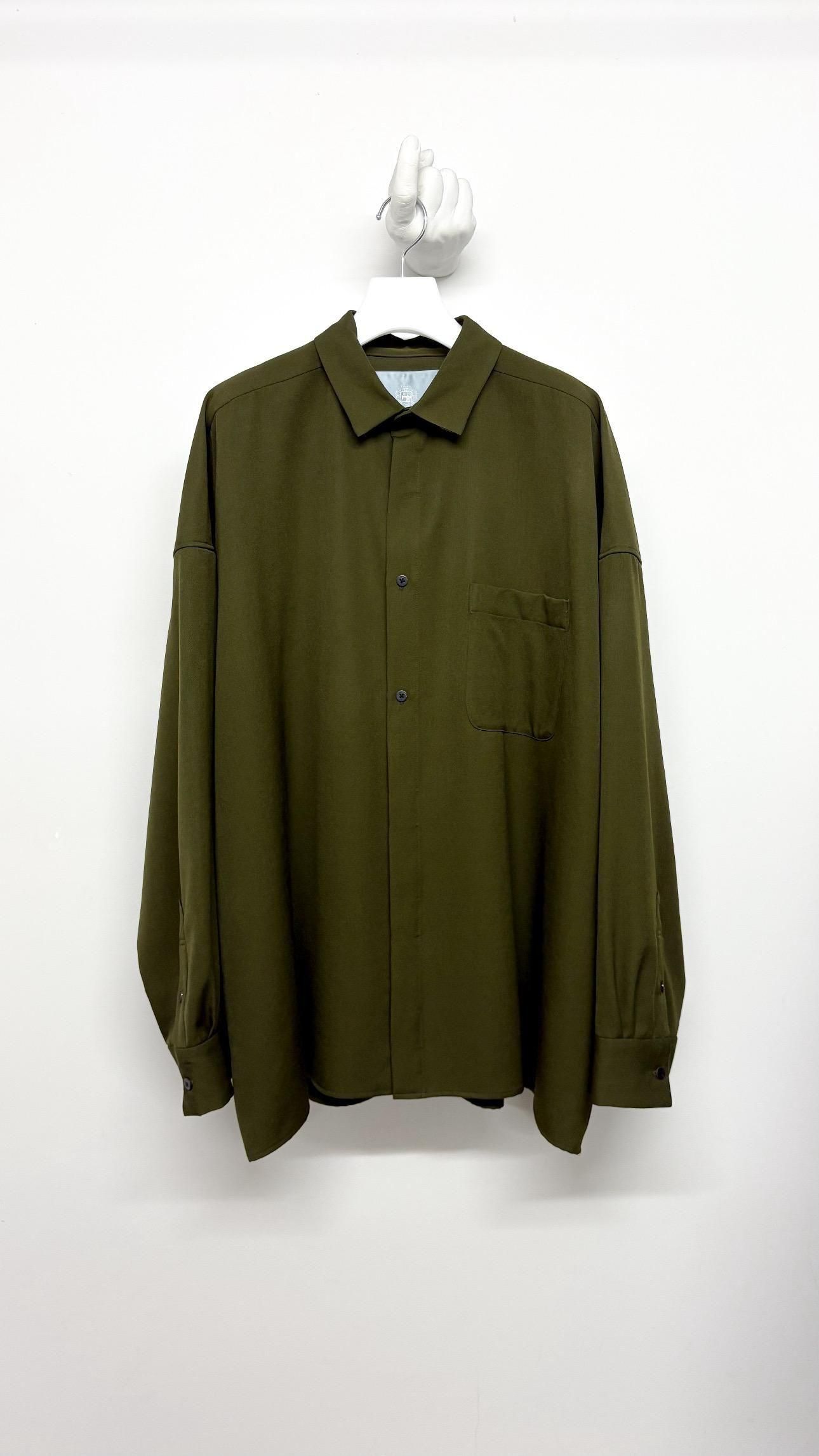 よそいきワイドBOXシャツ