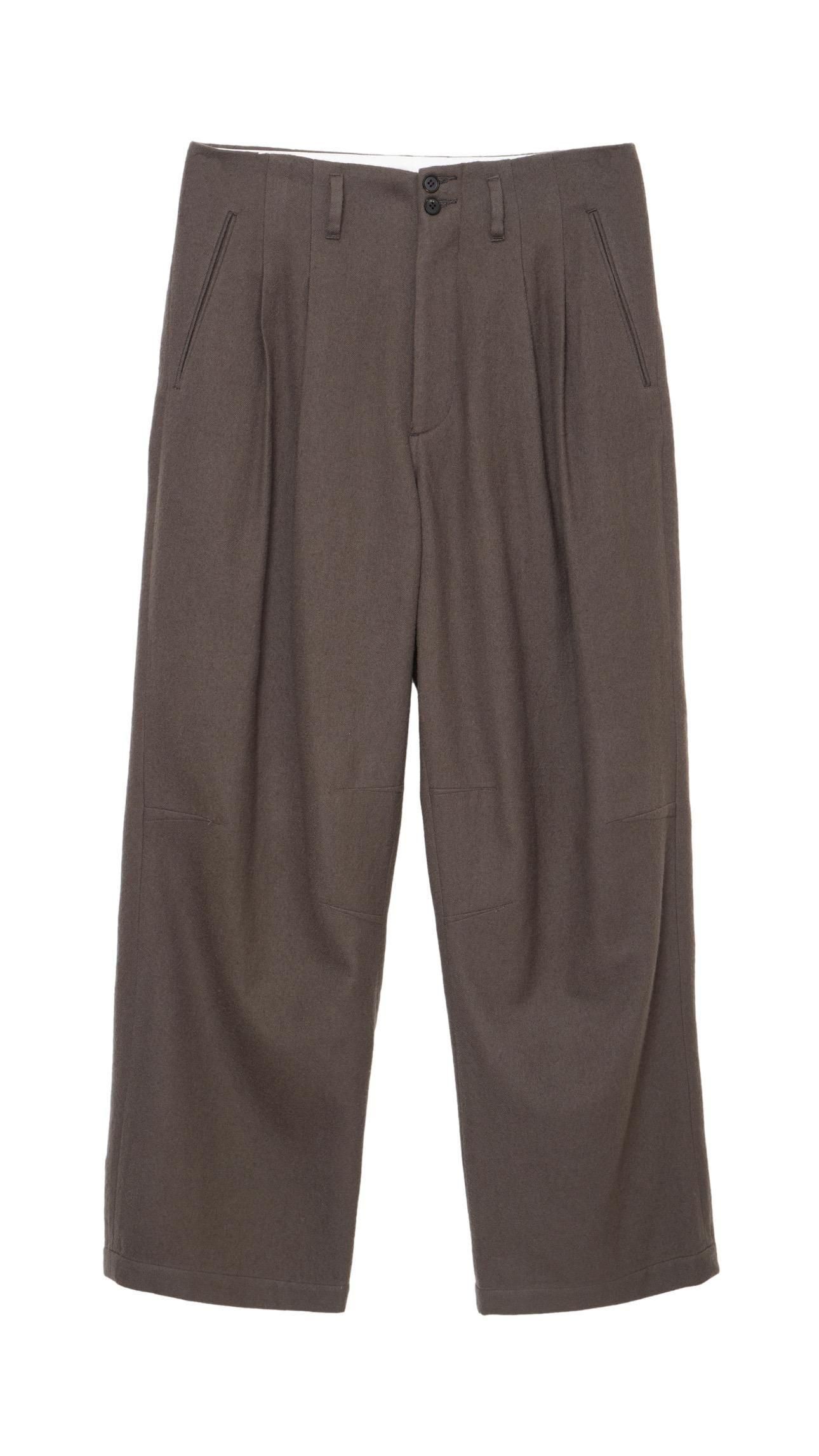<img class='new_mark_img1' src='https://img.shop-pro.jp/img/new/icons47.gif' style='border:none;display:inline;margin:0px;padding:0px;width:auto;' />Milling Wool Wide Trousers