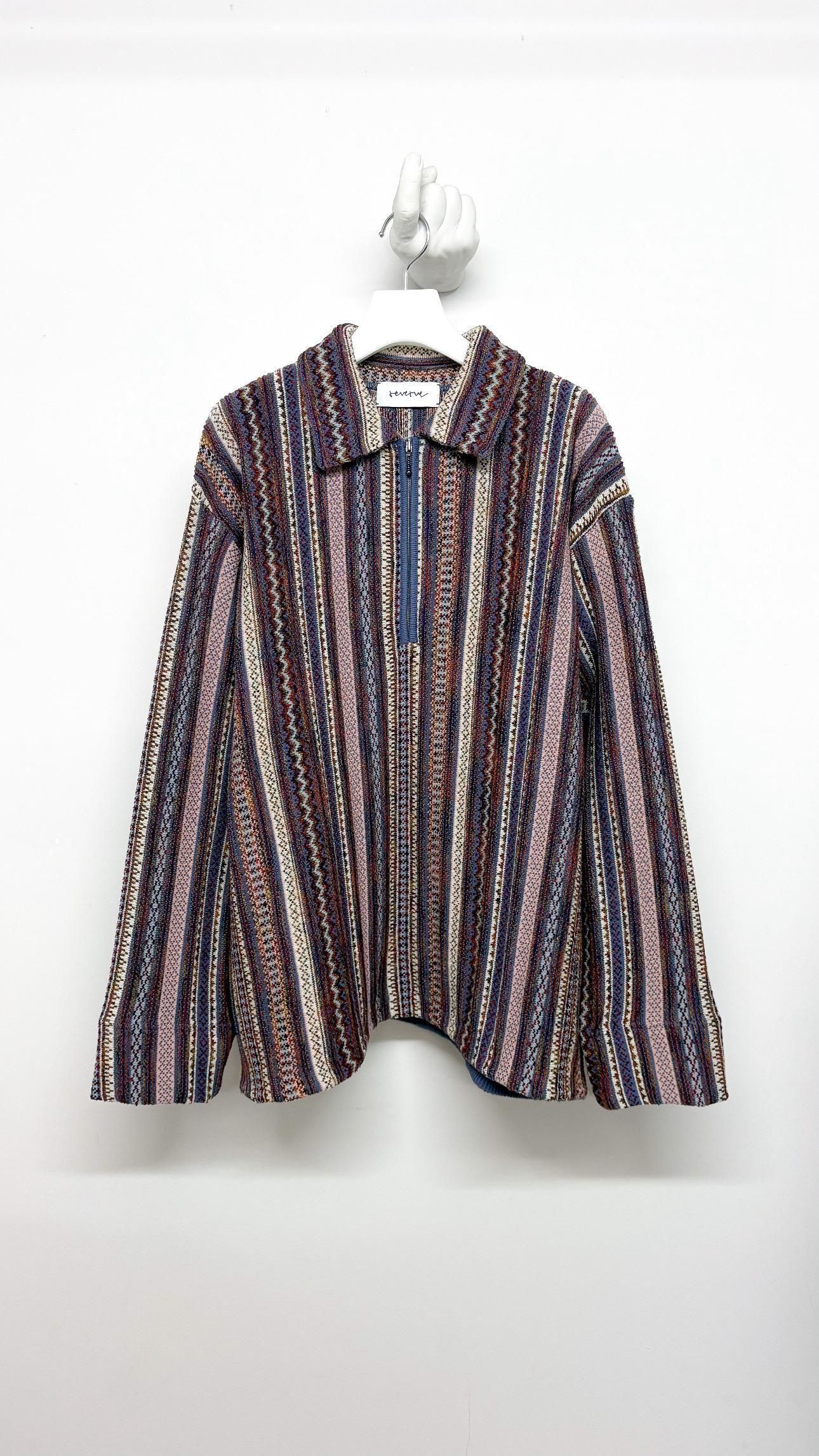 Multi Jacquard Zip P/O