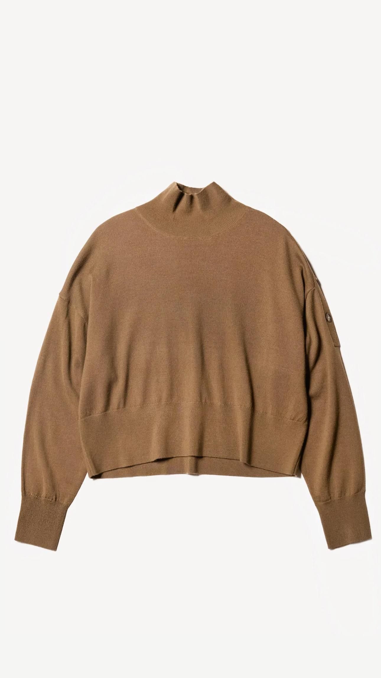 <img class='new_mark_img1' src='https://img.shop-pro.jp/img/new/icons47.gif' style='border:none;display:inline;margin:0px;padding:0px;width:auto;' />Impart Mock Neck Sweater