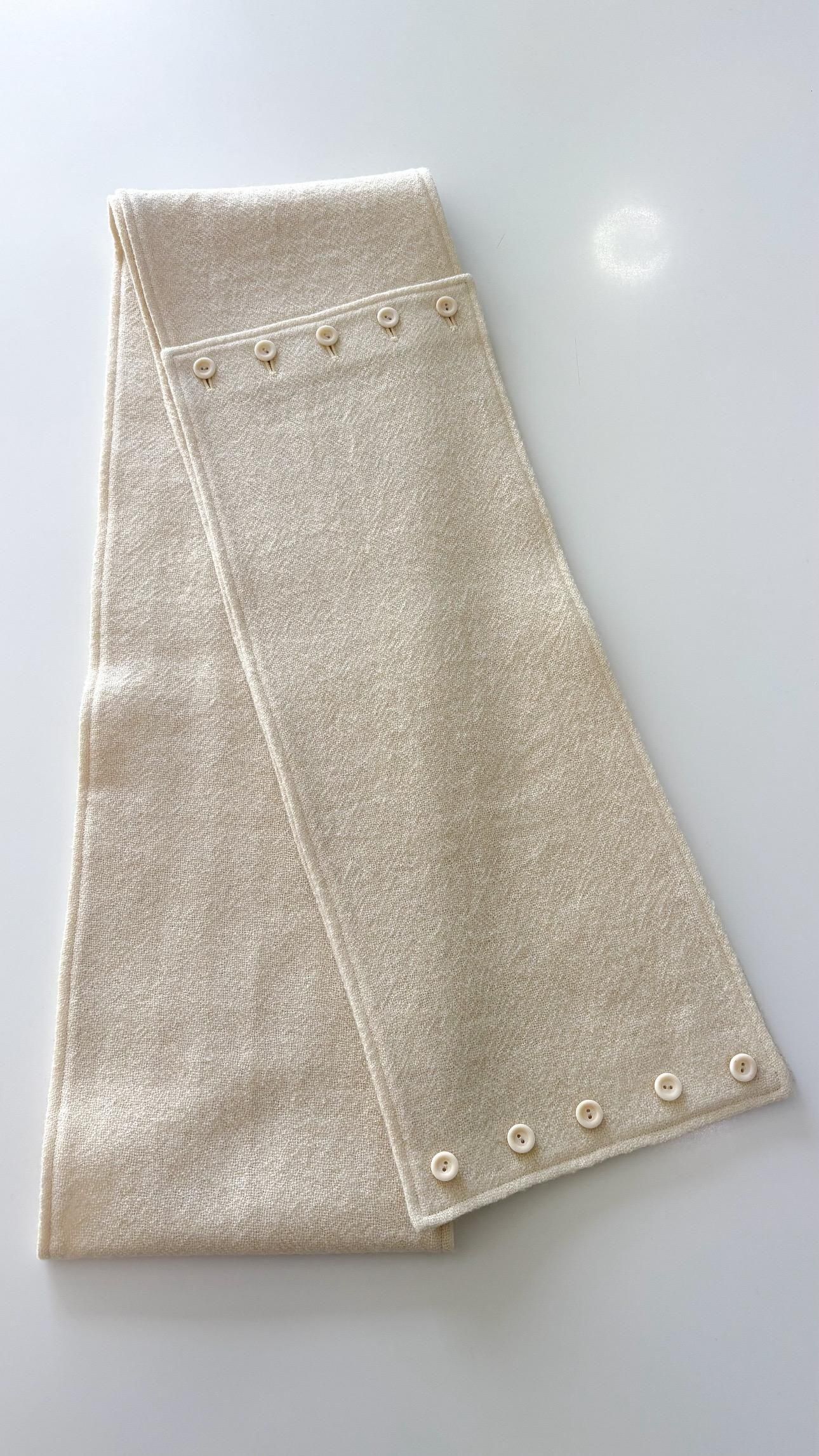 Wool Long & Short Scarf