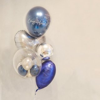 CLASSIC BLUE SILVER MIX Float type