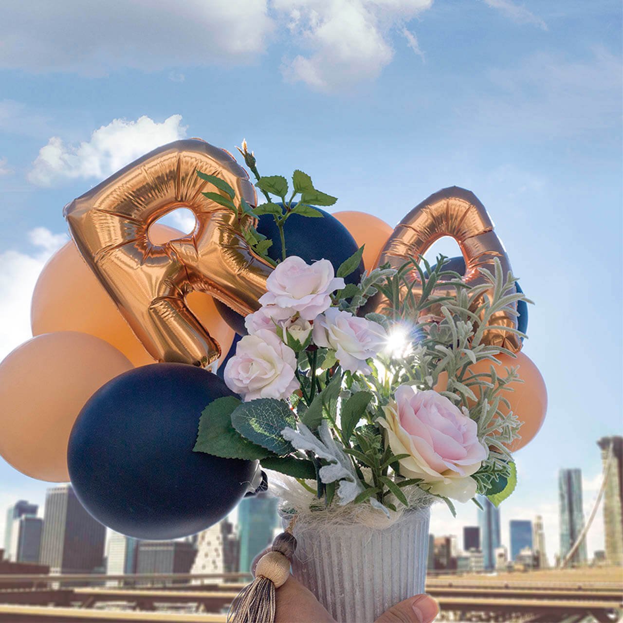 Brooklyn Park Garden Balloon Gift - Table top type - ブルックリンパークガーデンバルーンギフト