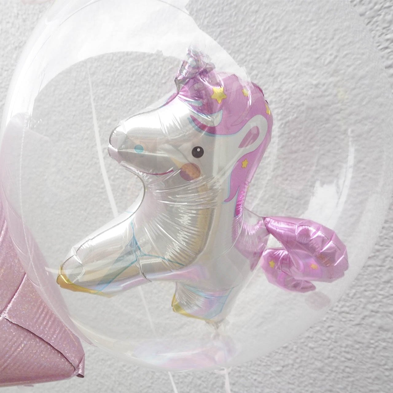 Bubblegum Unicorn Float Balloon - Float type - バブルガム