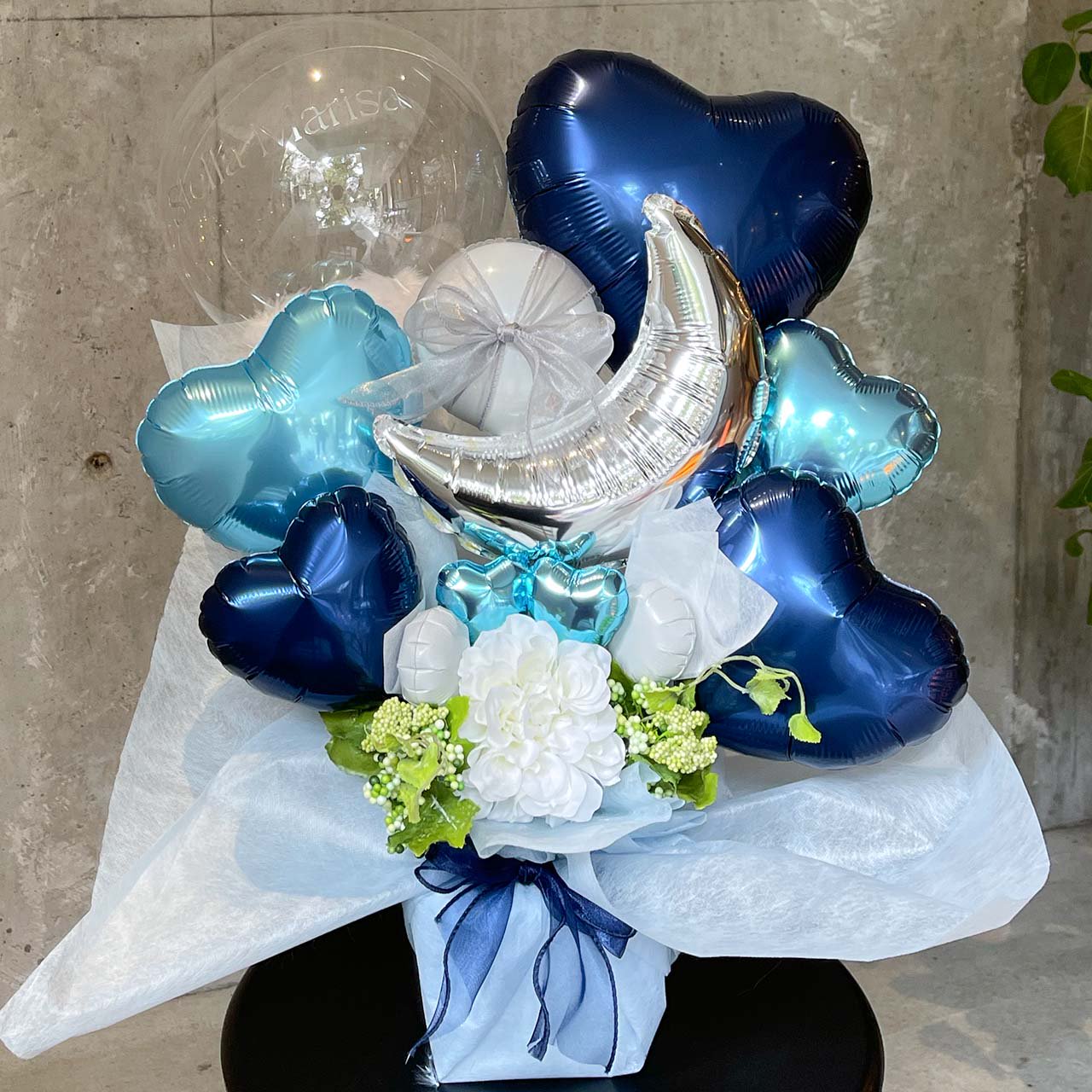 Moon Knight Balloon Gift - Table top type - ムーンナイトバルーンギフト - チャビーバルーン 大阪 名古屋  滋賀にあるおしゃれなバルーン電報 バルーン装飾 バルーンギフトのことならチャビーバルーン