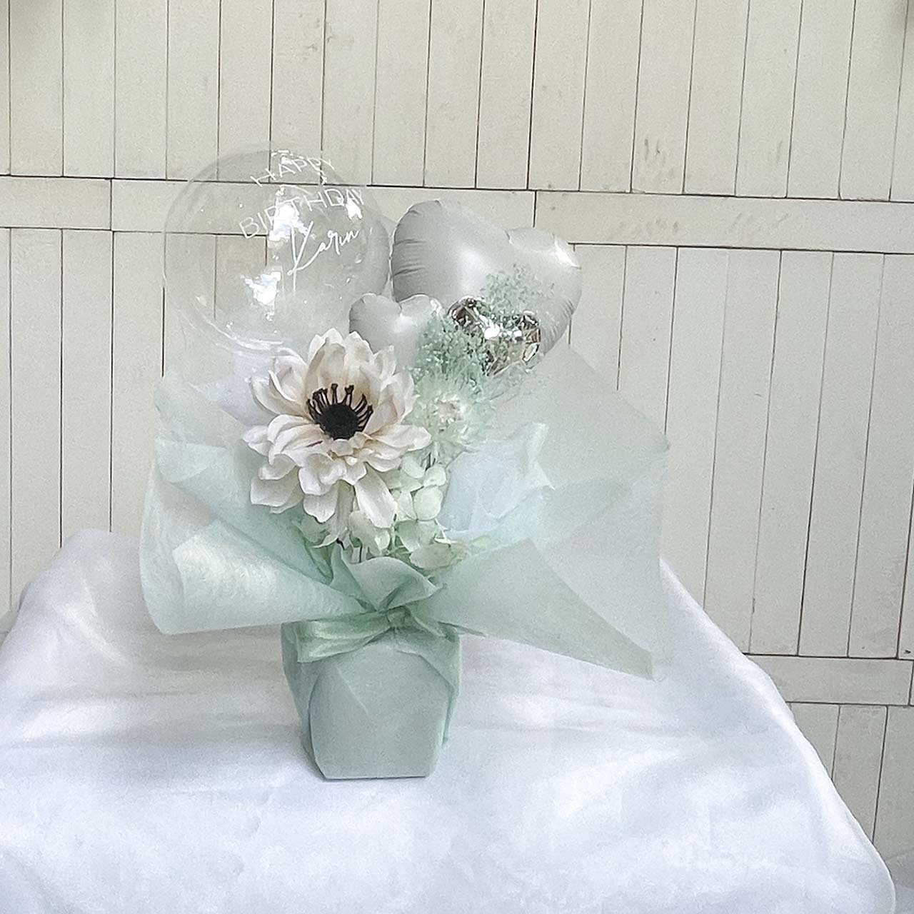 Maris Tiffany Mini Balloon Gift - Table top type - マリスティファニーミニバルーンギフト