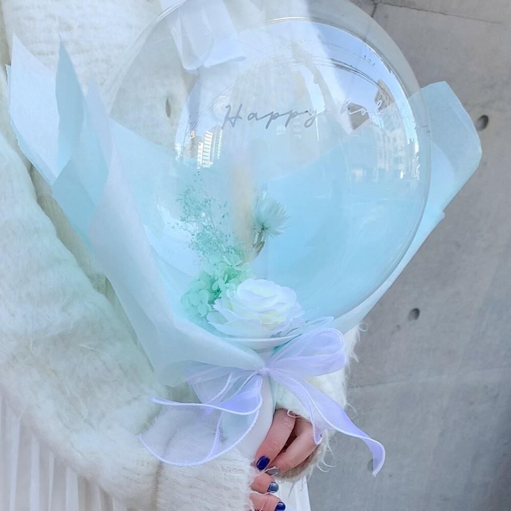 送料無料 いつまで Tiffany Bouquet - Flower Balloon Bouquet - ティファニー フラワー・リース