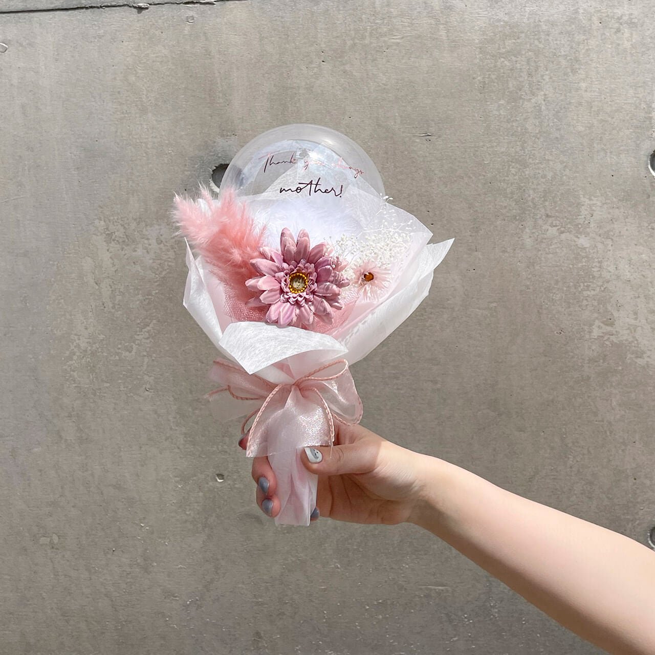 Stella rose Mini Bouquet - Flower Balloon Bouquet - ステラ ローズ