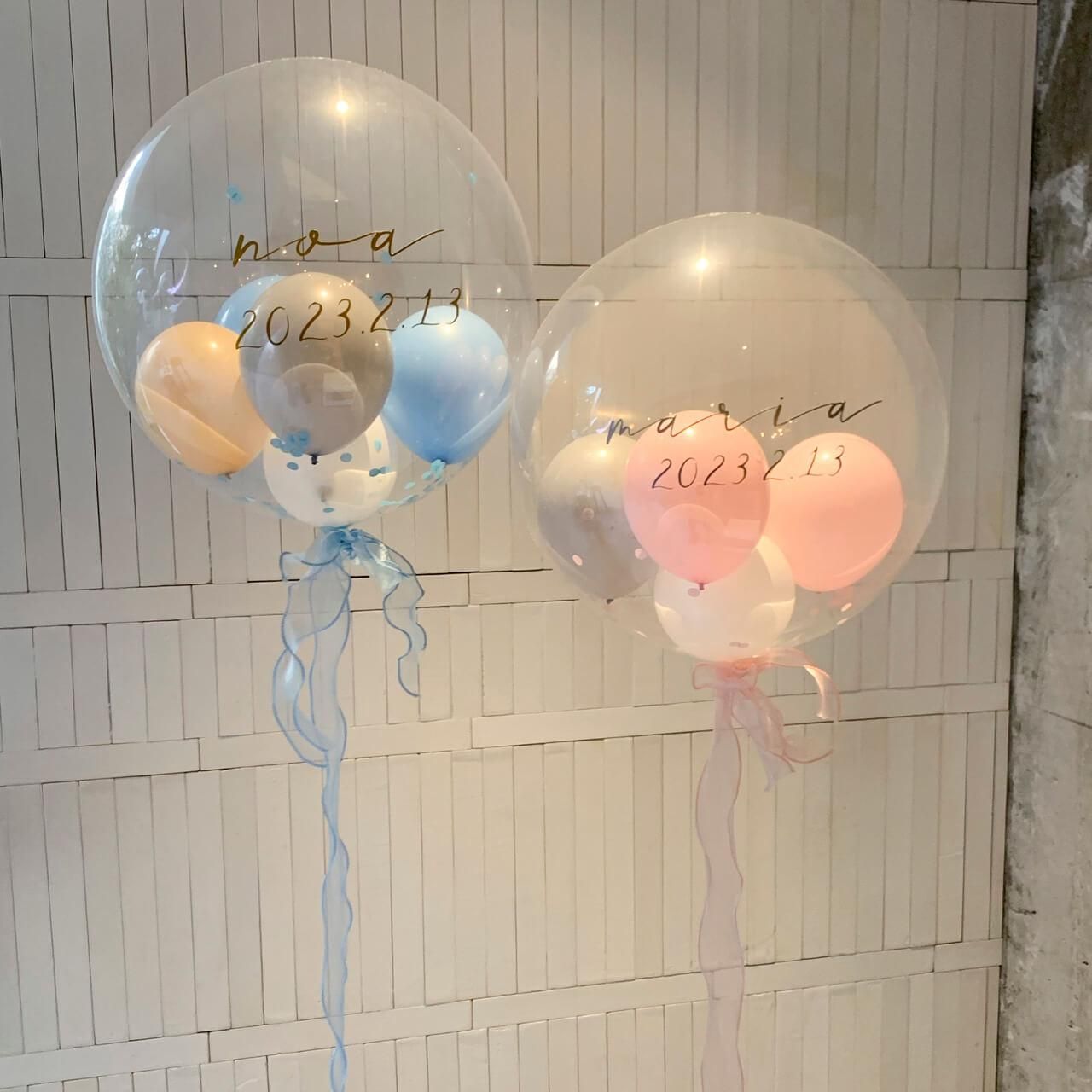 Baby blue eyes (*・ω・ ギフト　バルーンアレンジ Baby blue eyes (*・ω・様専用 ギフト バルーンアレンジ
