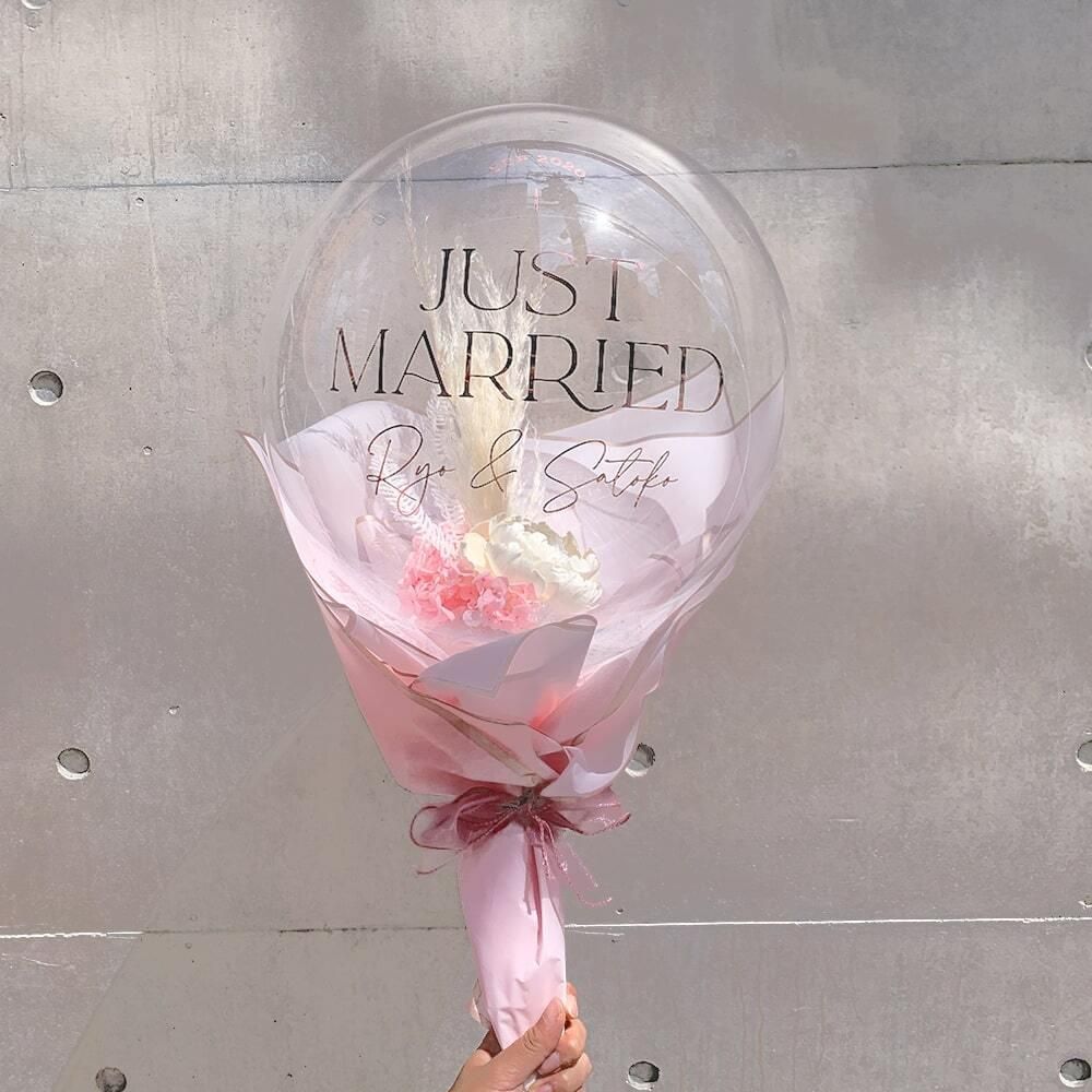 フラワーバルーンブーケ - おしゃれな人気バルーンギフト通販 【即日