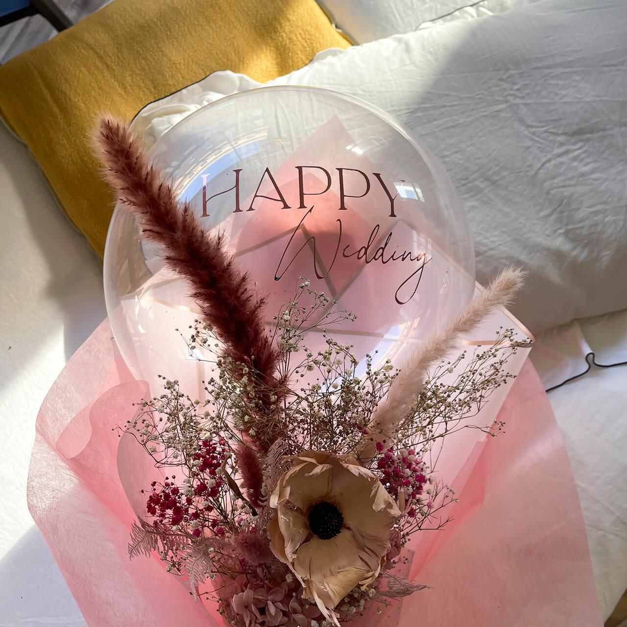 人気の贈り物が Bouquet Pink Big bruno San - サン - Bouquet Balloon Flower スーツ・フォーマル・ドレス
