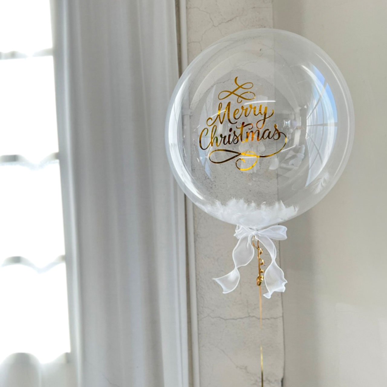 merry christmas Clear Float Balloon - Float type - ꥹޥ쥿󥰥إꥦХ롼󥮥ե []