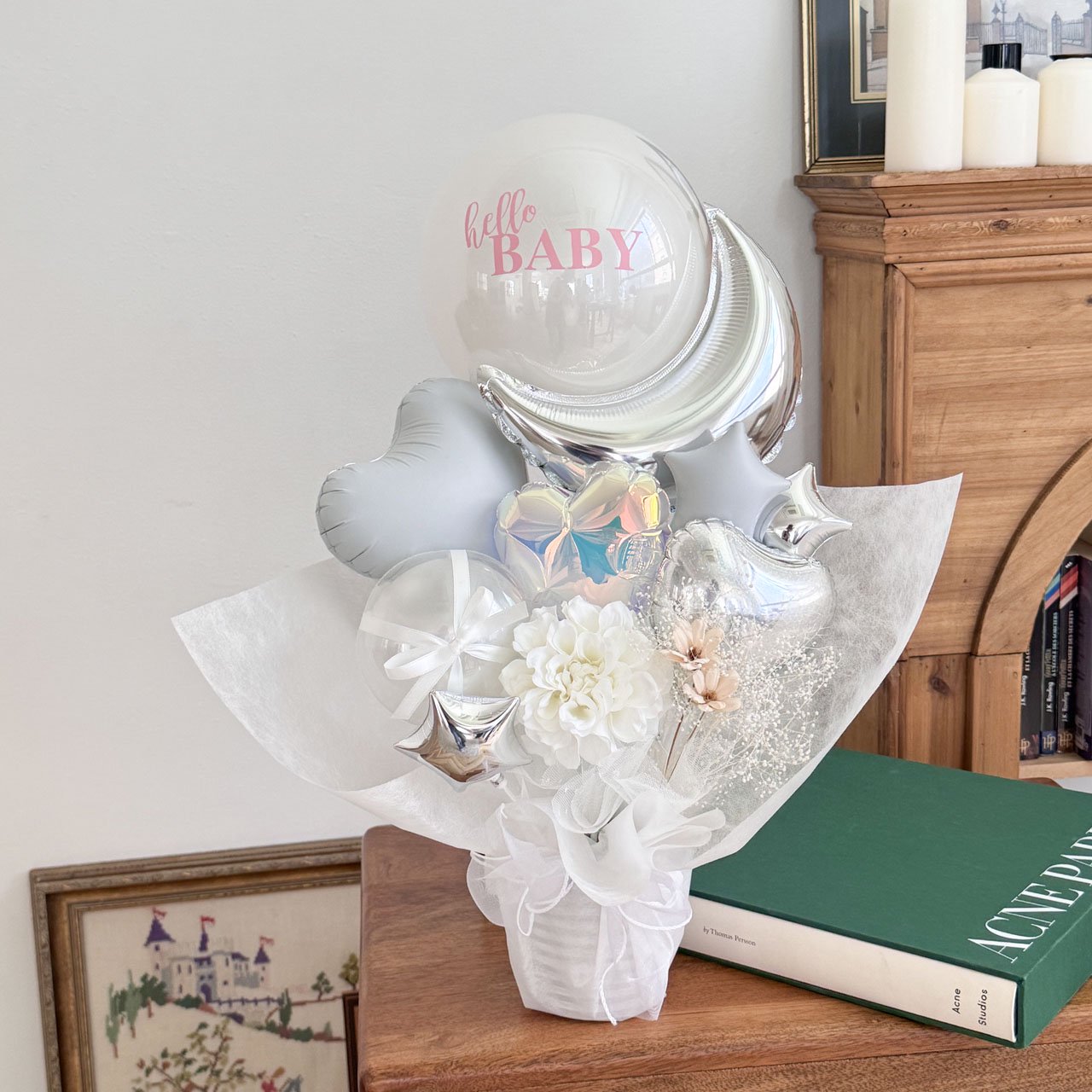 Baby moon Balloon Gift - Table top type - ٥ӡࡼХ롼󥮥ե