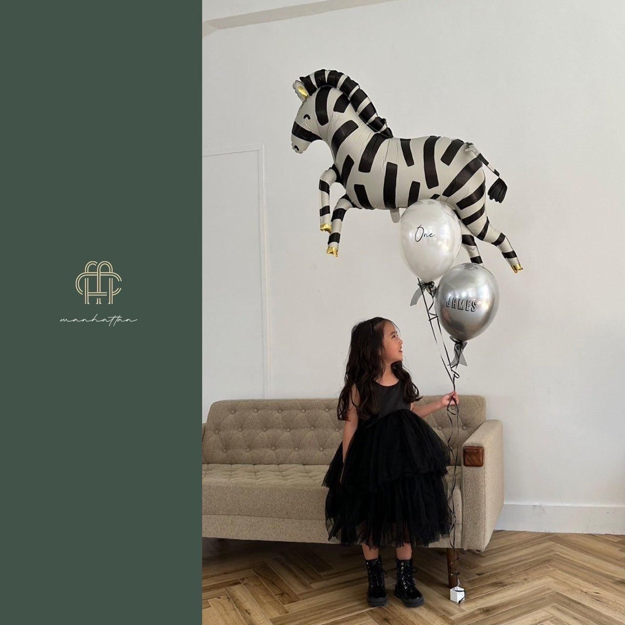 Zebra Float Balloon - Float type - しまうまヘリウムバルーン Zebra Float Balloon - Float type - しまうまヘリウムバルーン