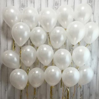 White balloon Wall surface Float type
