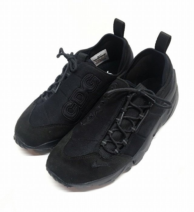 BLACK COMME DES GARCONS × NIKE AIR FOOTSCAPE NM BLACKセレクト通販