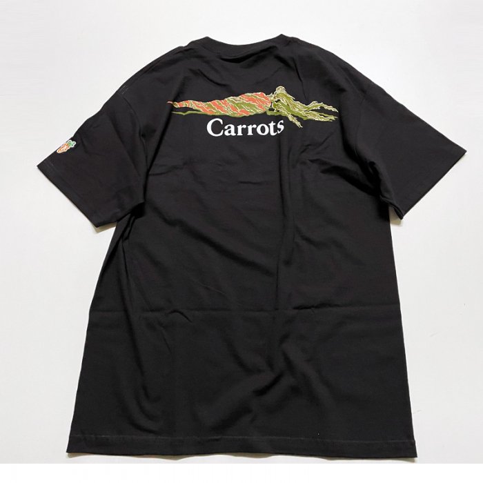 CARROTS by Anwar Carrots (キャロッツ) TIGER CAMO CARROT T-Shirt (Black)