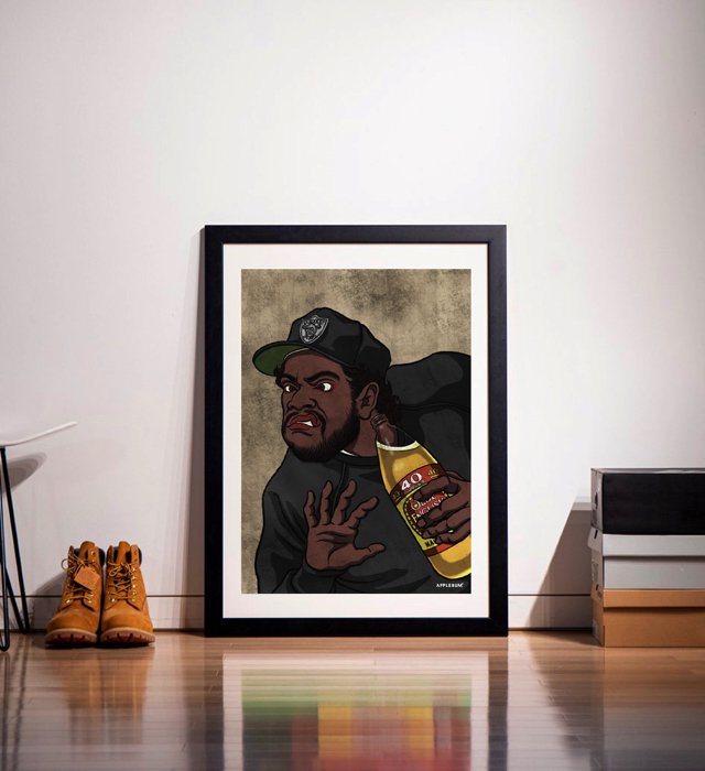 APPLEBUM アップルバム Doughboy 浮世絵 A1 Poster-