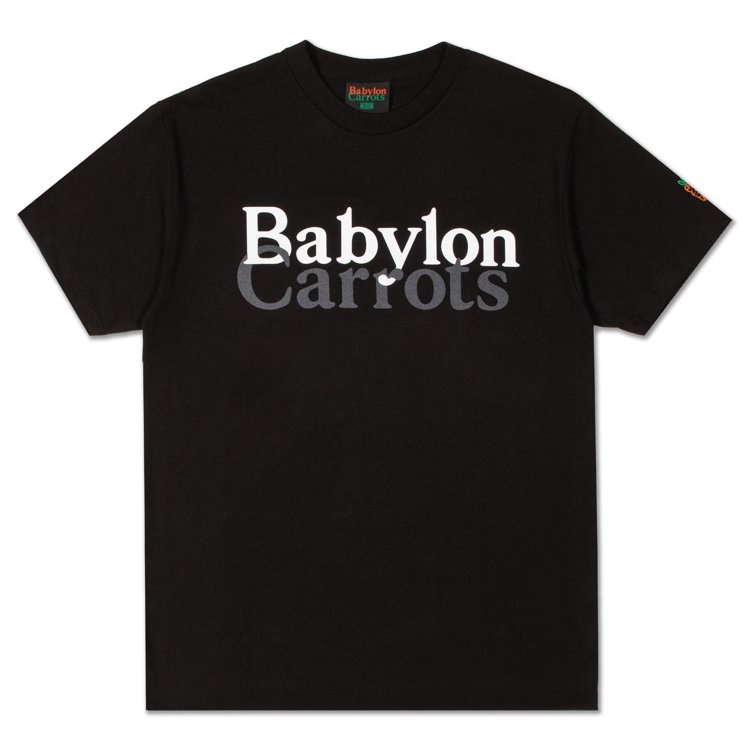 BABYLON L.A × Carrots STACKED LOGO TEE (Black) の通販サイト- birnest