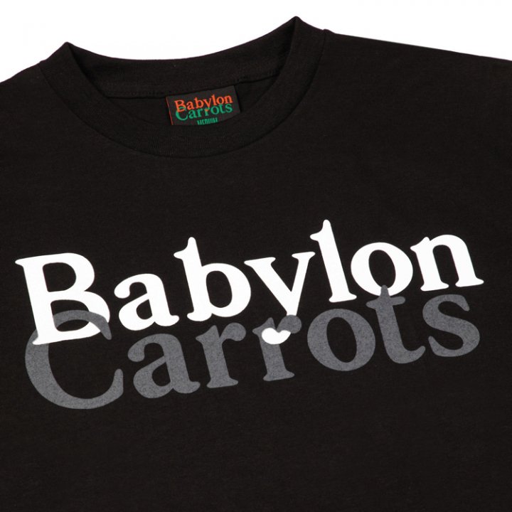 BABYLON L.A × Carrots STACKED LOGO TEE (Black) の通販サイト- birnest