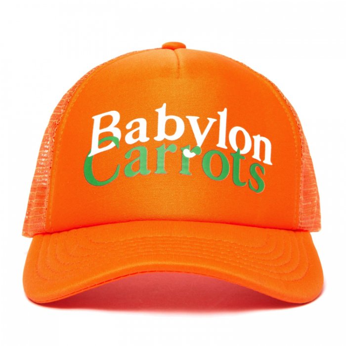 BABYLON L.A  Carrots  FORM TRUCKER SNAPBACK (Orange)