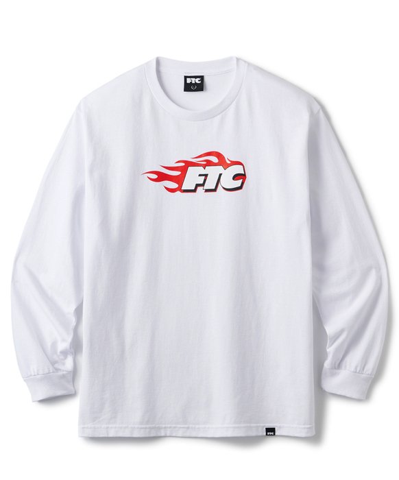 FTC（エフティーシー）FLAME L/S TEE (White) の通販サイト- birnest