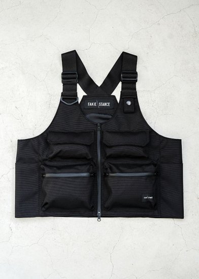 FAKIE STANCE（フェイキースタンス）｜Filmers Vest (Black)