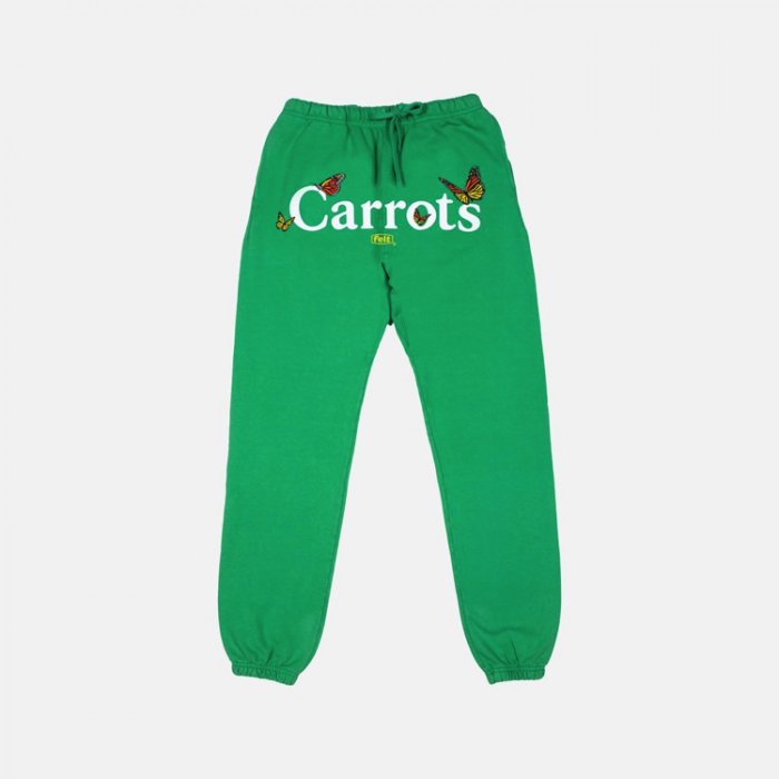 Carrots  felt Butterfly Sweat Pants (Green)