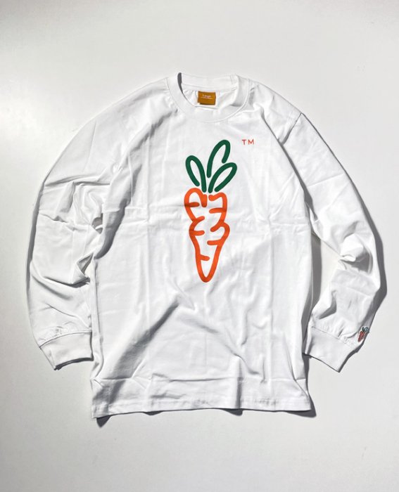 Carrots SIGNATURE Long Sleeve  (WHITE)