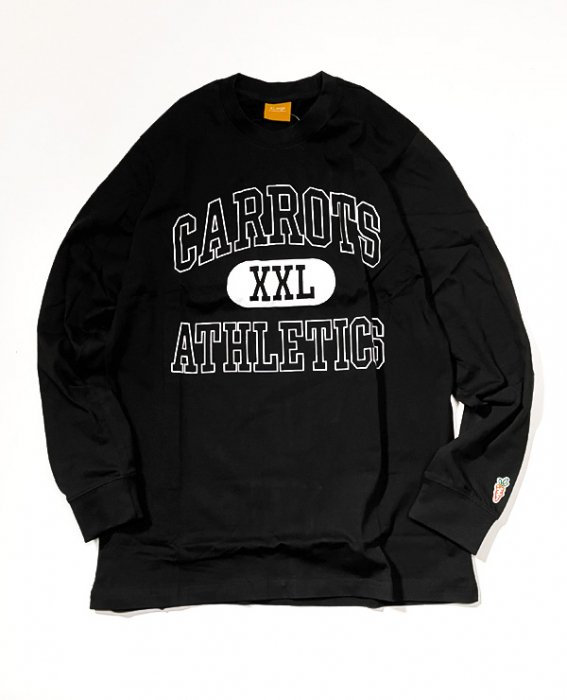 <img class='new_mark_img1' src='https://img.shop-pro.jp/img/new/icons20.gif' style='border:none;display:inline;margin:0px;padding:0px;width:auto;' />Carrots ATHLETICS Long Sleeve  (BLACK)