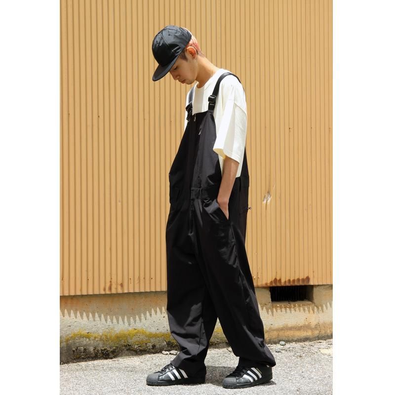 FAKIE STANCE（フェイキースタンス） ｜OVERALLS NYLON STRETCH BLACK