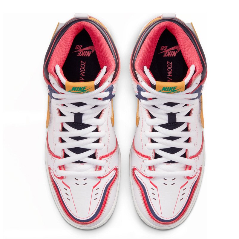 NIKE SB DUNK HIGH PRO QS DH7717-100 RX-0 Unicorn Gundam 通販