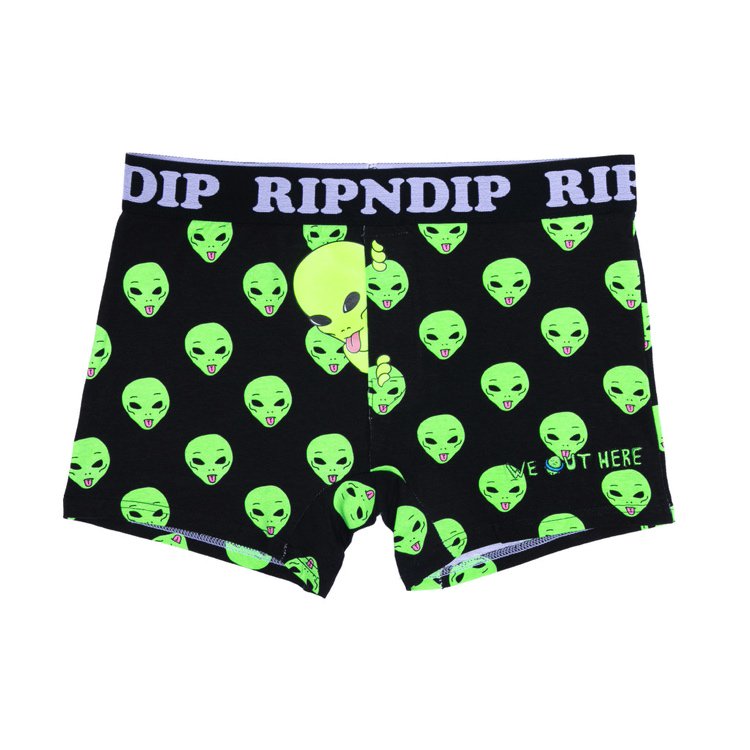 RIPNDIP (リップンディップ) We Out Here Boxers (Black) の通販サイト