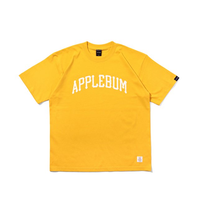 APPLEBUM（アップルバム) Middle Weight Logo T-Shirt（Green,Yellow