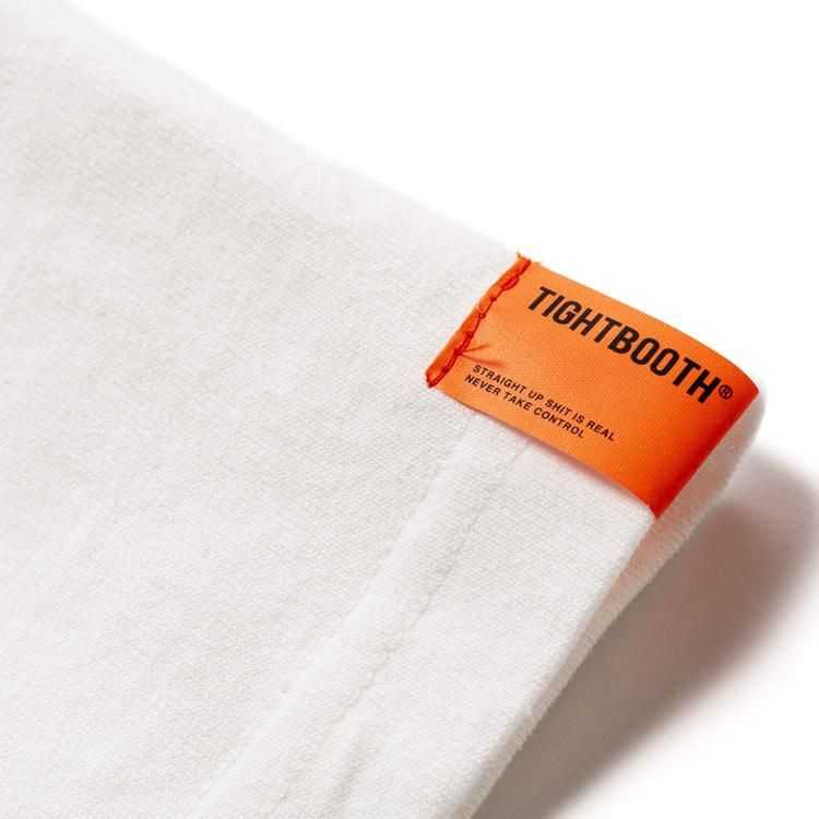 TIGHTBOOTH（タイトブース）SMOKE UP SON T-SHIRT (White) の