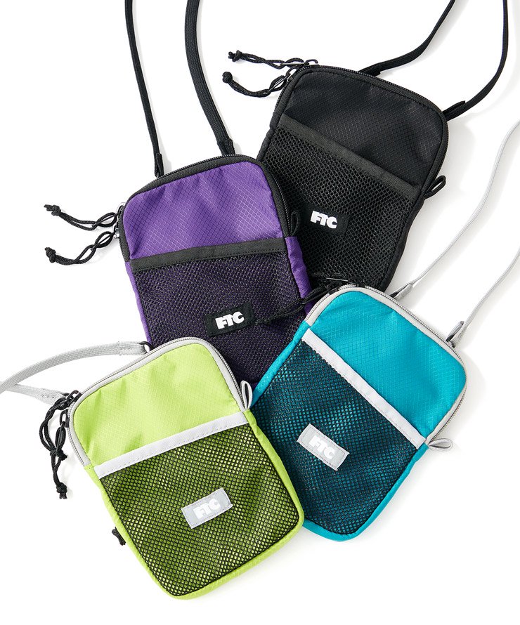 FTC / NECK POUCH (Turquoise,Purple,Lime)