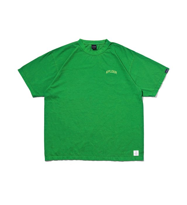 APPLEBUM（アップルバム) Vintage Overdye T-shirt (Clear Green)
