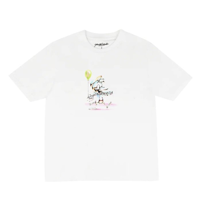 YARDSALE（ヤードセール）/ Chrome Duck T-Shirt (White)
