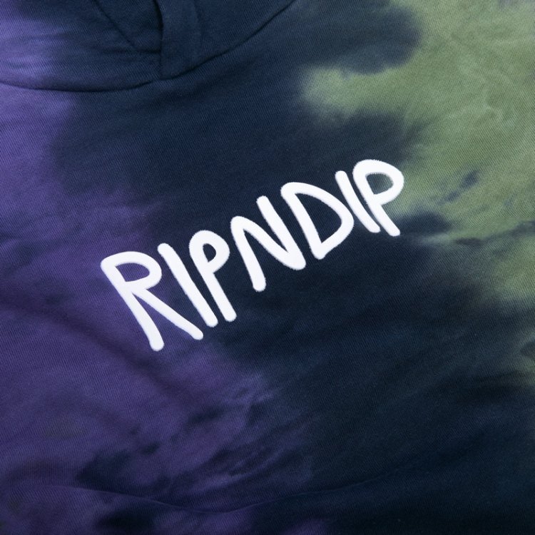 RIP N DIP (リップンディップ) Ripndip Rubber Logo Hoodie の通販