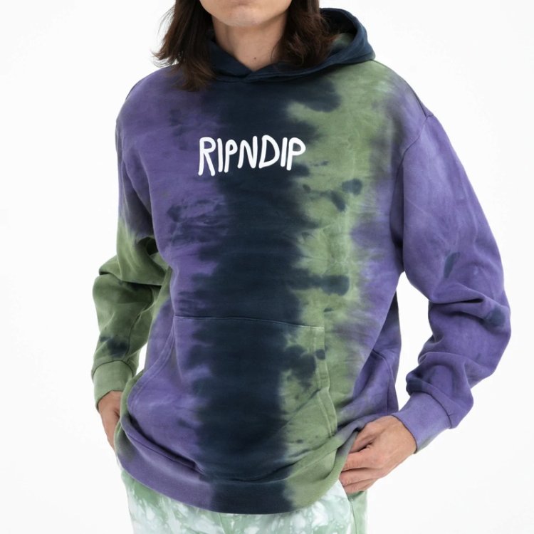 RIP N DIP (リップンディップ) Ripndip Rubber Logo Hoodie の通販