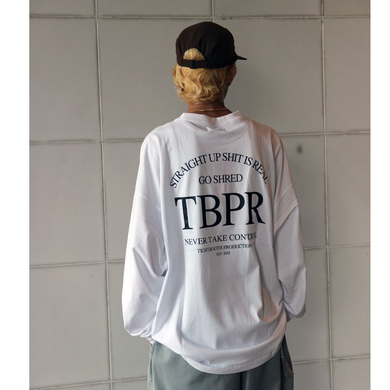 TIGHTBOOTH STRAIGHT UP L/S T-SHIRT XLTシャツ/カットソー(七分/長袖 