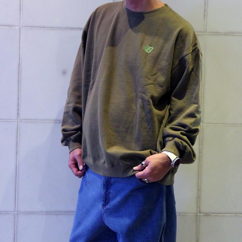 BRONZE56K（ブロンズ56K）/ LOGO CREWNECK (Olive)の通販サイト - birnest