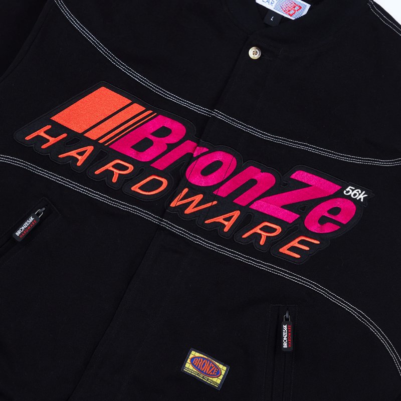 BRONZE 56K（ブロンズ56K）/ PITCREW BOMBER JACKET (Black)の通販サイト - birnest