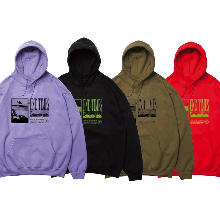 Evisen Skateboards ゑ END TIMES HOODIE (Light Purple) の公式通販サイト