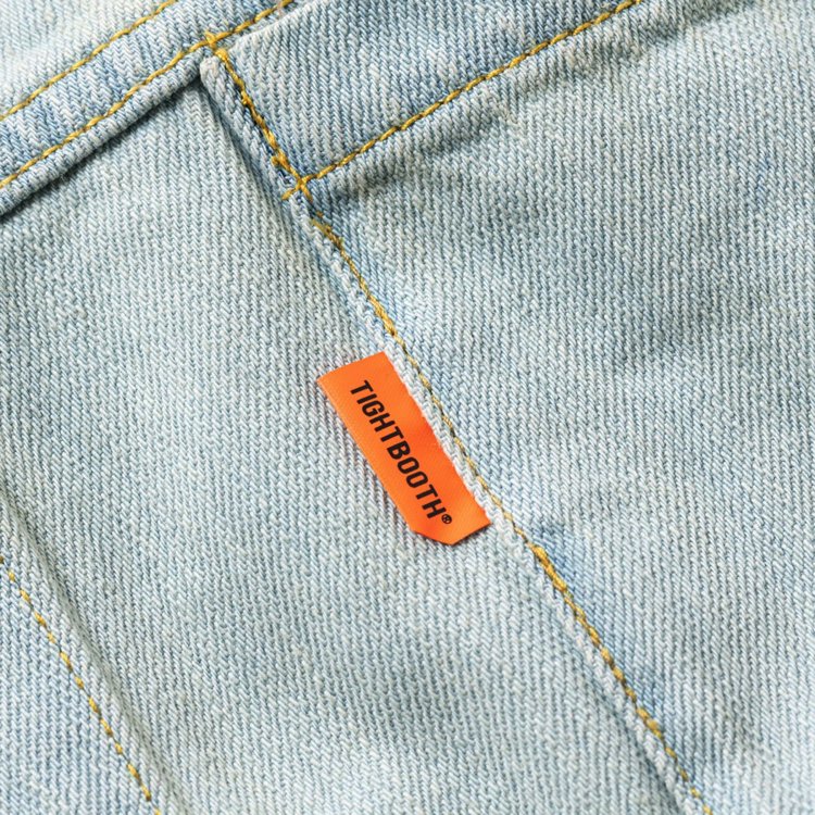 最安 ジャケット・アウター tightbooth denim jkt light blue XL 