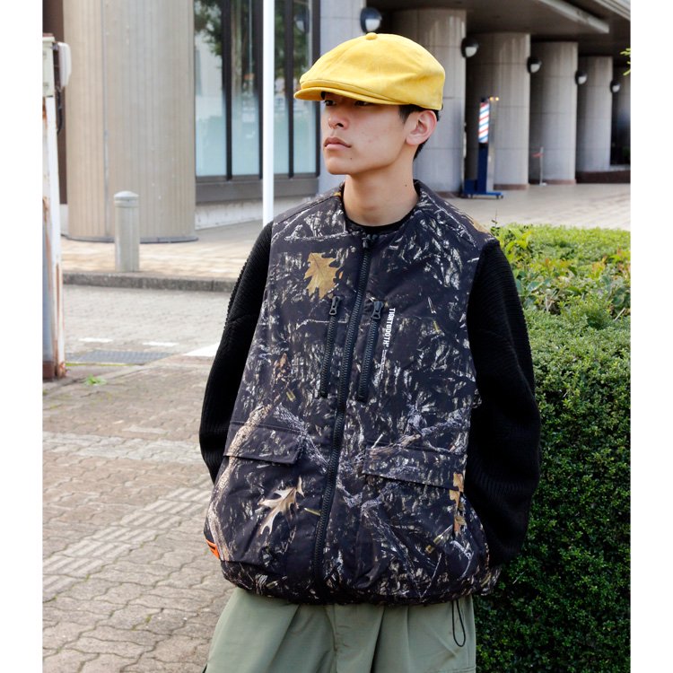 BULLET CAMO REVERSIBLE VEST TIGHTBOOTH - トップス