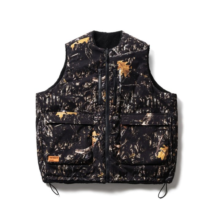 TIGHTBOOTH （タイトブース）BULLET CAMO REVERSIBLE VEST