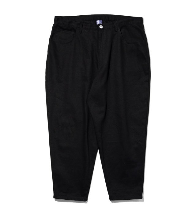 APPLEBUM（アップルバム) Loose Color Tapered Pants (Black) の商品ページ